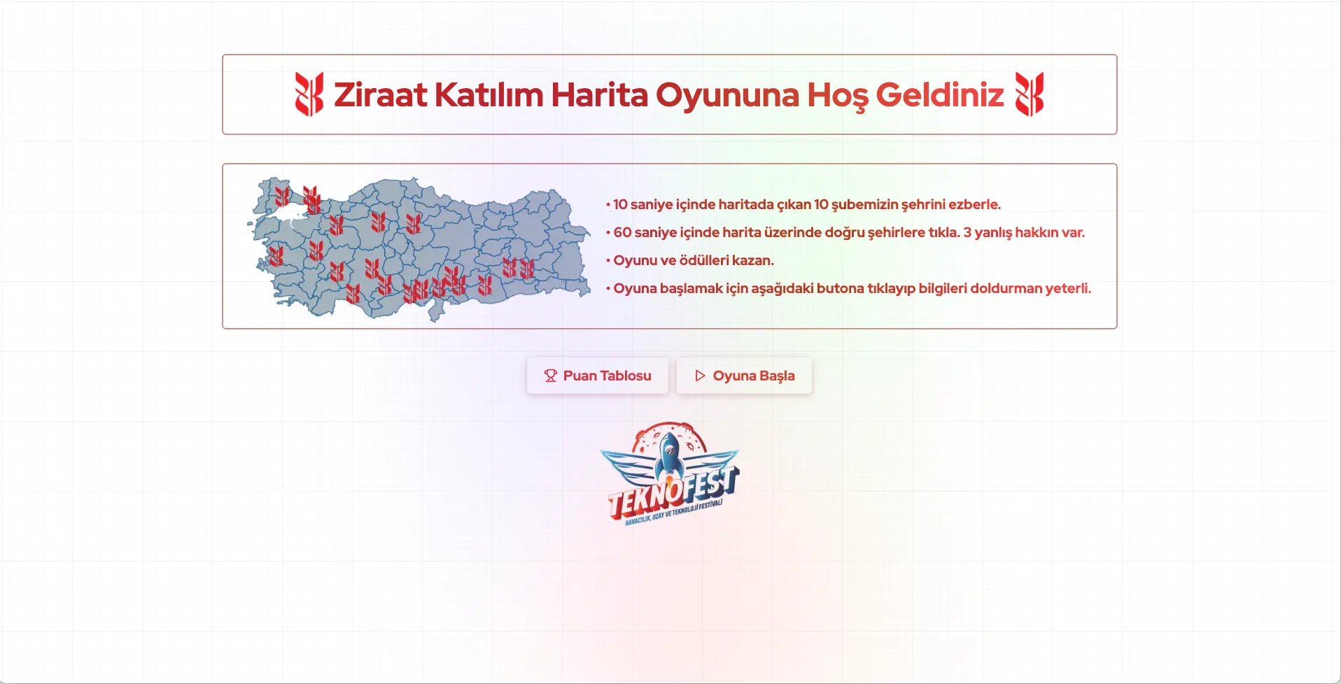 Ziraat Katılım – Harita Uygulaması